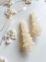Mini Tree Taper Candles - Set of 2