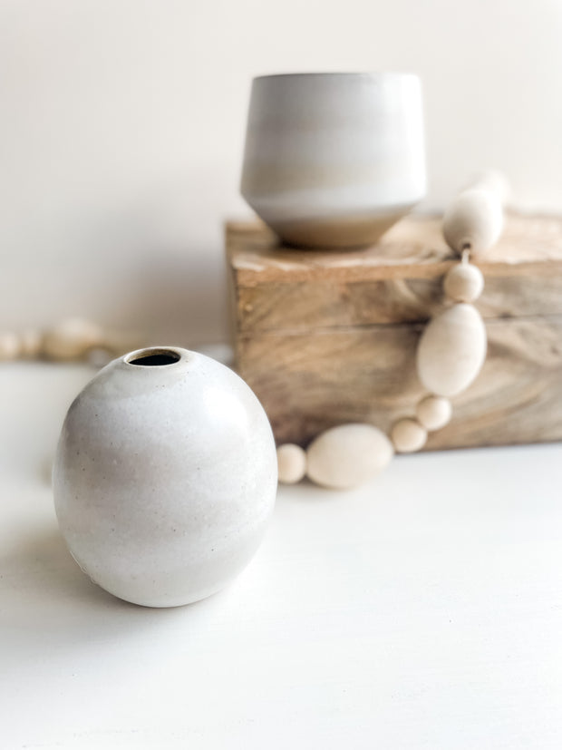 Marbled Bud Vase