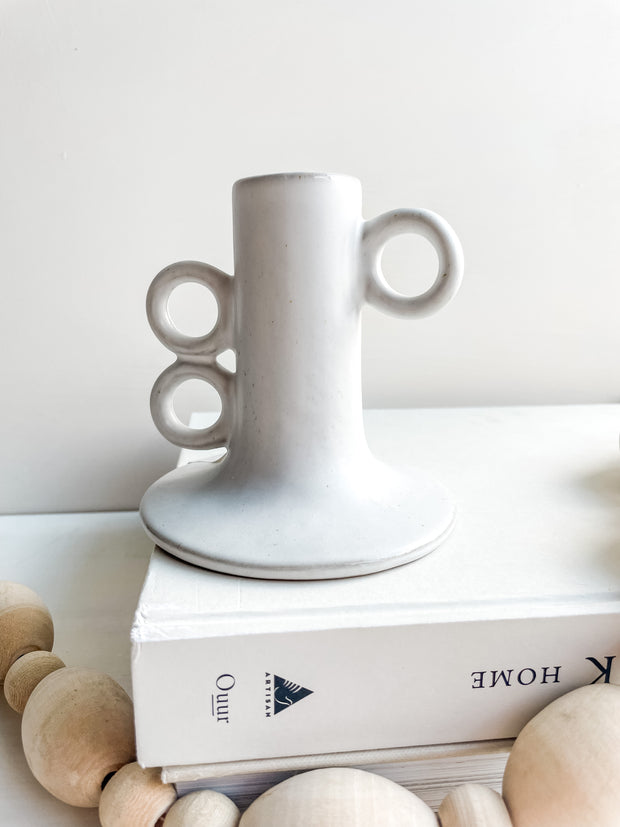 Looped Taper Candle Holder