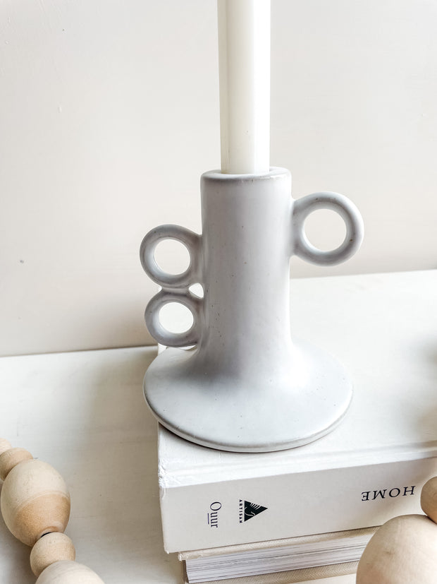 Looped Taper Candle Holder