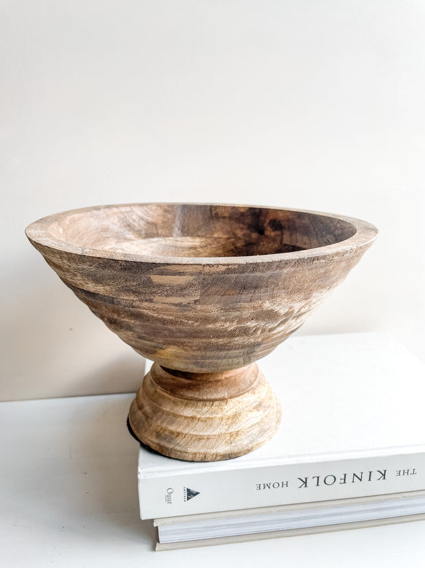 Mango Wood Fruit Bowl