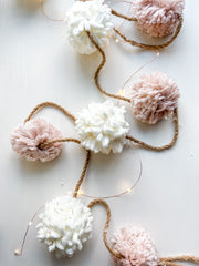 Pom Pom Garland - Blush