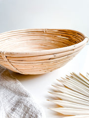 Handwoven Cane Bowl