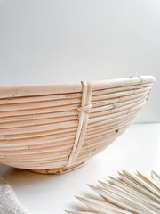 Handwoven Cane Bowl