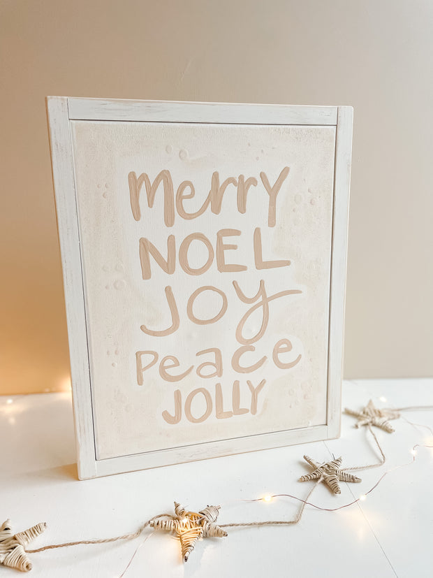 Merry Words Painting