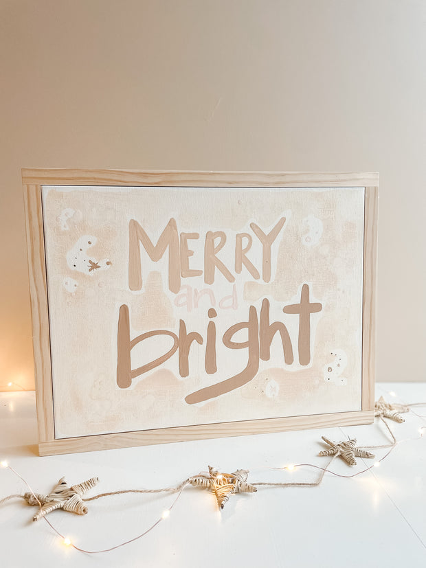 Merry and Bright Painting