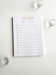 To-Do List Notepad - Strawberry Sorbet