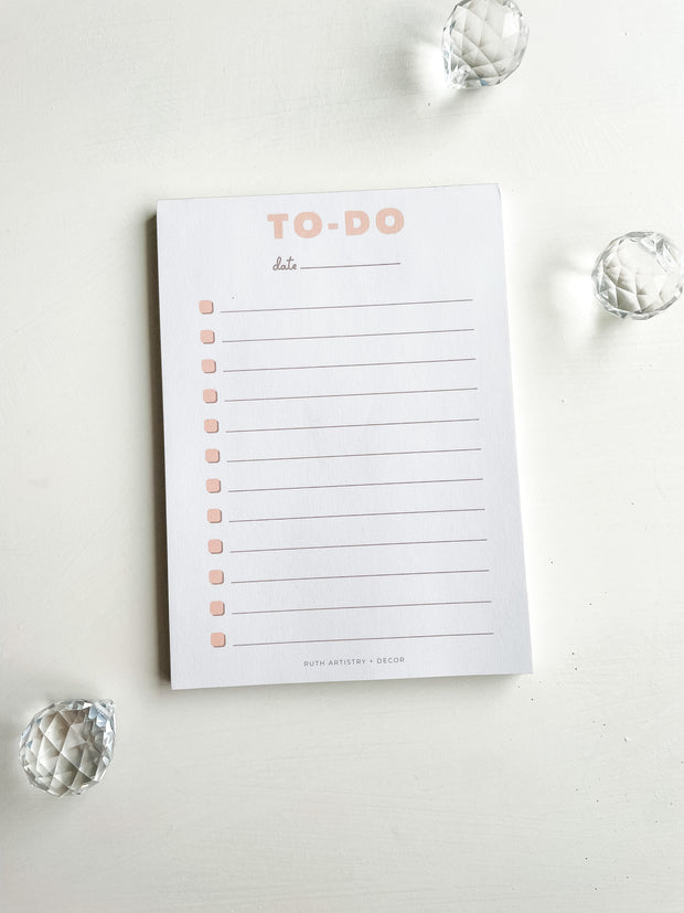 To-Do List Notepad - Strawberry Sorbet
