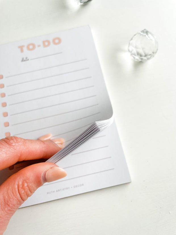 To-Do List Notepad - Strawberry Sorbet